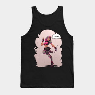 Paula Moonrider: urban ninja Tank Top